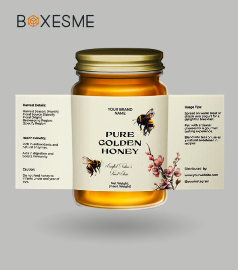 Honey Labels Packaging